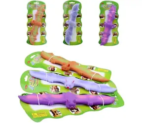 Buntes Fledermaus-Armband auf Karte / Armband / Kunststoff, Gummi / 25 cm