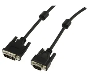 Valueline Kabel DVI-A auf VGA 1,8 m / Kabel / DVI-A auf VGA / Verbindungskabel