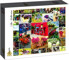 GRAPHICS Puzzle Collage: Räder / 1500 Teile / 85 x 61 cm