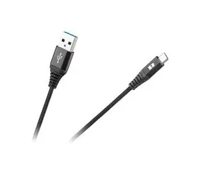 Rebel RB-6000-100-B schwarz / Kabel / USB - Micro-USB / 1 m