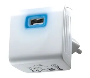 DC08 USB-Adapter weiß / Ladeadapter / 5 V / 2400 mA