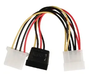 Valueline SATA 15-Pin (F) - Anschluss (M) Netzteil / Adapter
