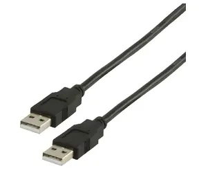 Valueline USB 2.0 Kabel AA-Anschluss 3 m (VLCP60000B30) / Kabel / Anschluss / USB 2.0