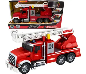 SPARKYS Feuerwehrwagen mit ausziehbarer Leiter, Stadtfahrzeug / 1:14 / ab 3 Jahren