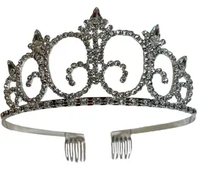 SPARKYS Haarband Diamond Queen PINK / Karnevalsaccessoire / Metall
