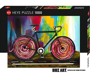HEYE Puzzle Bike Art: Momentum / 1000 Teile / 70 x 50 cm