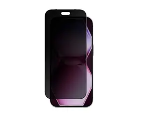 AmazingThing Titan +Care Sichtschutzglas / Schutzglas / Apple iPhone 18 Pro Max / Sichtschutzfilter / Montagerahmen