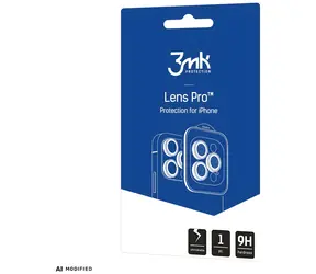 3MK Lens Protection Pro Silber / Kameraschutzglas / Apple iPhone 18 Pro/18 Pro Max