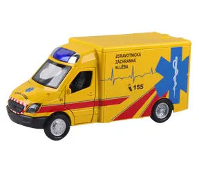 SPARKYS Rescuers Modellauto Krankenwagen ZZZ Mercedes-Benz / 1:36 / Metall / ohne Verpackung
