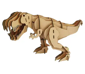 Rappa Holzpuzzle, 3D, Tyrannosaurus Rex / 49 Teile