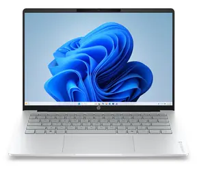HP OmniBook 5 14-hk0222ncx silber / Notebook / 14" 3K OLED 120Hz / Intel Core 5 120U / 16GB / 512GB SSD / W11H