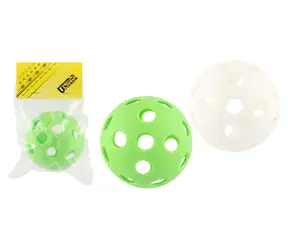 UNISON Floorballball 7 cm / Kunststoff / 2 Farben / ab 3 Jahren
