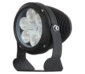 Xtendlan Infrarotstrahler 850 nm 60-70 m schwarz / Infrarotstrahler / 12 V DC / Abstrahlwinkel 30° / 12 W / für den Außenbereich