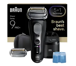 Braun Series 9 9660cc + Ersatzscherkopf / Rasierer / Herren / Display / Schnellladung