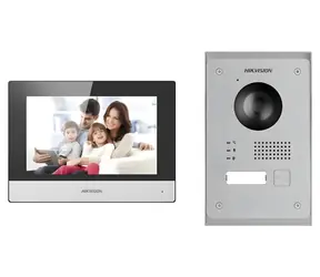 HIKVISION DS-KIS703Y-P / IP-Video-Türsprechanlage / 2-Draht / Heimmonitor / Türstation / Netzteil