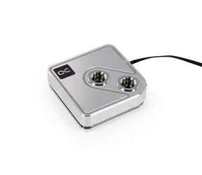 Alphacool Core 1 Aurora Silber / CPU-Wasserkühler / Sockel 1700, AM4, AM5 / ARGB / G1/4"