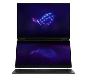 Asus ROG Zephyrus Duo 16 GX651AX-SR168X grau / Notebook / 16" 3K OLED / Core Ultra 9 386H / 64 GB / 2 TB SSD / RTX 5090
