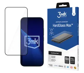 3MK HardGlass Max Schwarz / Gehärtetes Glas / XIAOMI 17/17 Pro