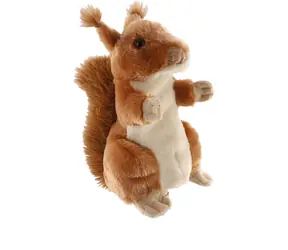 SPARKYS Eichhörnchen-Handpuppe / 27 cm