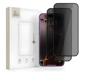 Tech-Protect Glass SPY+ für Apple iPhone 18 Pro Max / Gehärtetes Glas / Sichtschutz / 2 Stück