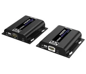 PremiumCord HDMI-Extender / 4K@60Hz / 120 m / via LAN / 1G IP / IR / PoE