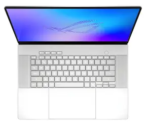 Asus ROG Zephyrus G16 weiß / Gaming-Laptop / 16" WQXGA OLED / Core Ultra 9 386H / 64 GB / 1 TB SSD / RTX 5090