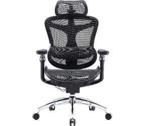 Sihoo Doro-C300-PRO schwarz / Bürostuhl / Netzgewebe