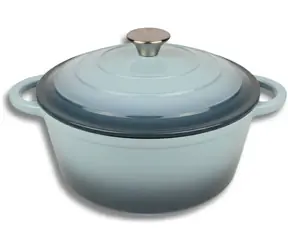NoName Gusseisen-Emaille-Topf für Meersalz / Volumen 4 l / Durchmesser 24 cm