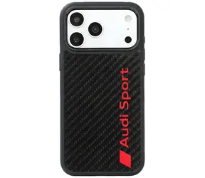 Audi R8 Carbonfaser schwarz / Rückseite / Apple iPhone 18 Pro Max, iPhone 17 Pro Max / MagSafe