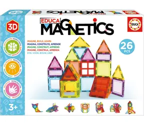 Educa Magnetics Magnetbaukasten / 26 Teile