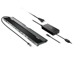 J5Create JCD543P / Dockingstation / USB-C / 2x HDMI + DisplayPort / PD 100W / GbE / Kartenleser