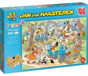 JUMBO Puzzle JvH Junior 21: Königlicher Markt / 240 Teile / ab 6 Jahren