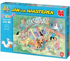 JUMBO Puzzle JvH Junior 24: Wasserschlacht / 240 Teile / ab 6 Jahren