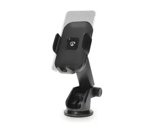 Nedis Autohandyhalterung / Autohalterung / Fenster- & Armaturenbretthalterung / Universell / bis zu 7 Zoll / Verstellbarer Winkel
