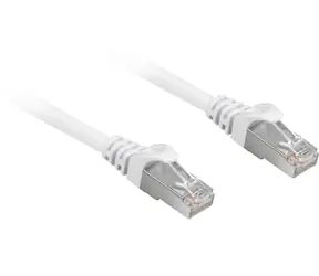 Sharkoon CAT 6A 20 m weiß / Patchkabel / S/FTP / RJ45-RJ45 / halogenfrei
