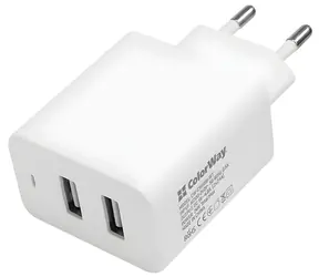 Colorway Netzladegerät / Ladegerät / 2x USB / 100-240V