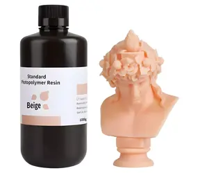 ELEGOO Standard Resin 1.0 beige / Harz für 3D-Druck / 1 kg / LCD/DLP