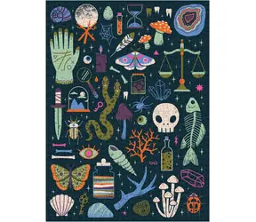 Galison Leuchtendes Puzzle Okkult und geheimnisvoll / 1000 Teile