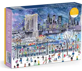 Galison Puzzle Schneesturm über New York / 1000 Teile