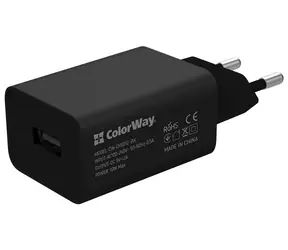 Colorway: Schwarz / Netzteil / 1x USB / 10 W / 100-240 V