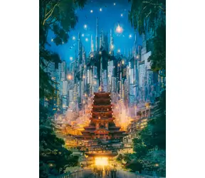 HEYE Puzzle Future Cities: Portal / 1000 Teile / 50 x 70 cm
