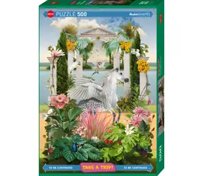 HEYE Puzzle: Reiseabenteuer!: André Sanchez / 500 Teile / 35 x 50 cm