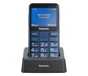 Panasonic KX-TU155 blau / Mobiltelefon für Senioren