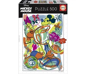 Educa Puzzle Mickey und Freunde / 500 Teile