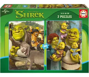 Educa Puzzle Shrek / 2x500 Teile