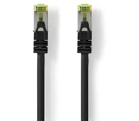 Nedis CAT7 schwarz / Netzwerkkabel / S/FTP / RJ45 - RJ45 / 20 m / LSZH / Knickfrei