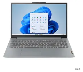 Lenovo IdeaPad Slim 3 15AMN8 grau / Notebook / 15,6" FHD IPS / AMD Athlon Silver 10 / 8 GB / 512 GB SSD / Windows 11