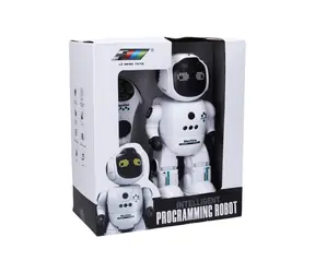 WIKY Infrarot-gesteuerter Roboter 26 cm / Interaktives Spielzeug / Licht und Sound / Ab 3 Jahren