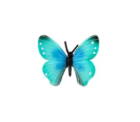 ZOOTED Morpho Schmetterling Helena Figur / Kunststoff / 7 cm / ab 3 Jahren