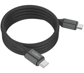 Ansmann 1700-0204 schwarz / Lade- und Datenkabel / USB-C - USB-C / Magnetisch / 60 W / 1,2 m